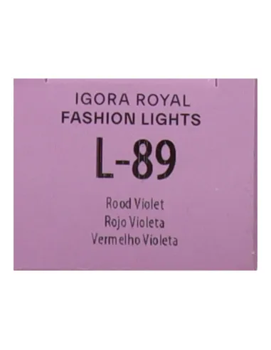 Schwarzkopf Igora Royal Fashion Lights L-89 - Rojo Violeta 60 ml